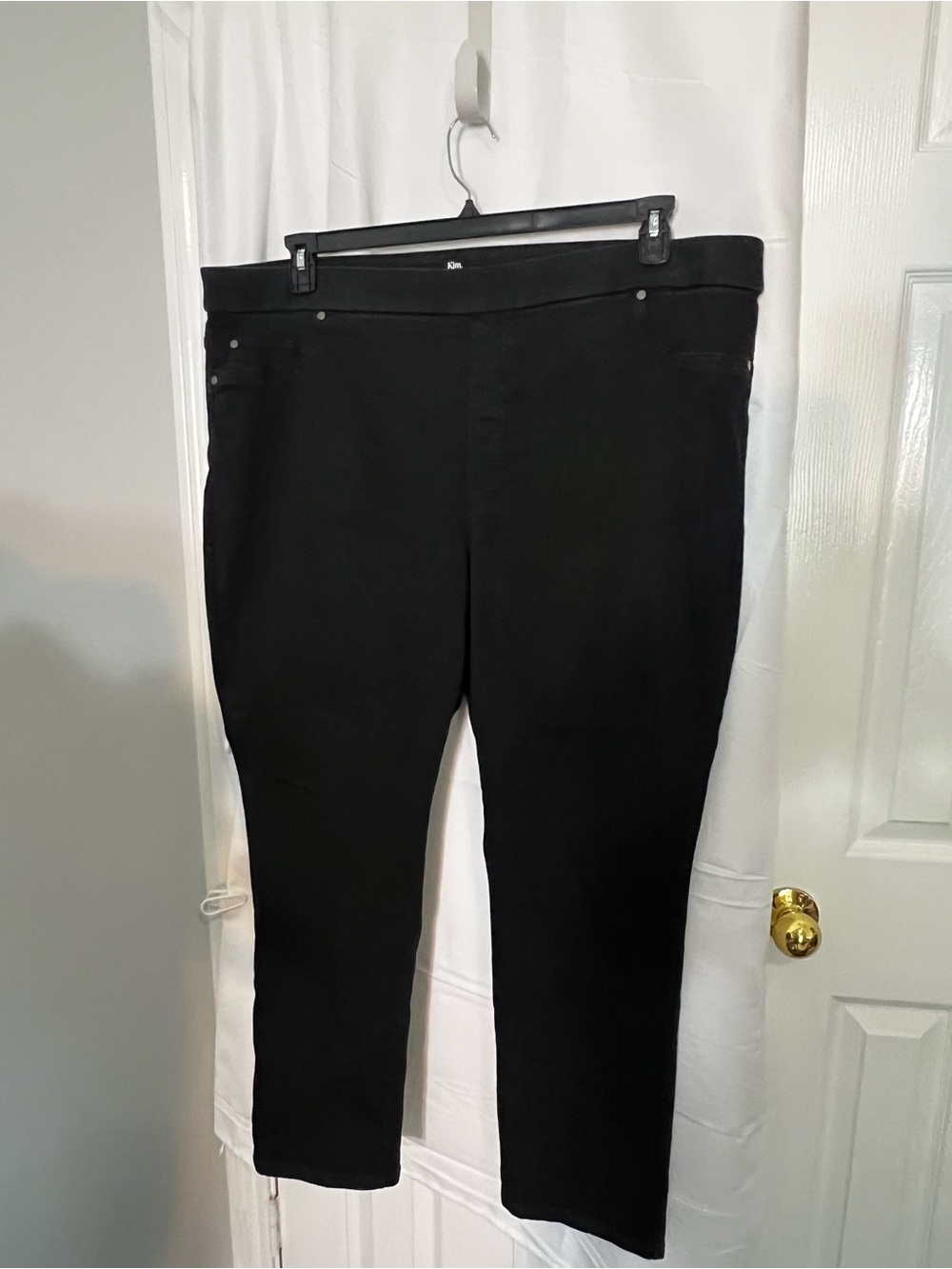 Kim Rogers Black Tummy Control Pants